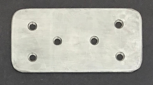 Aluminiumplatte ohne Fehler